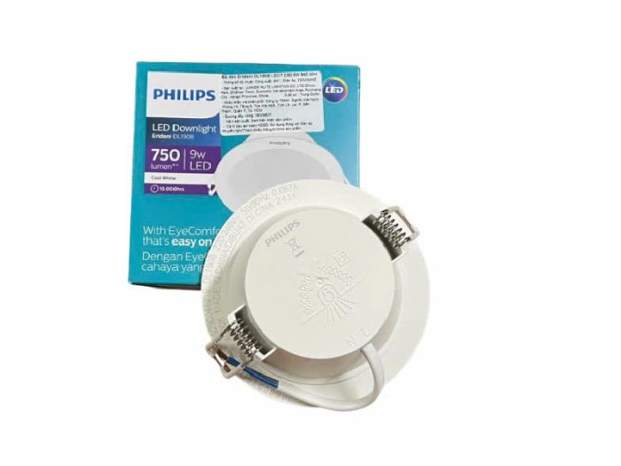Đèn led âm trần Eridani D90 9W Philips